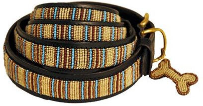 Produktbild von African Rainbow Craft Hunde-Halsband groß 40-60cm Blue Nile