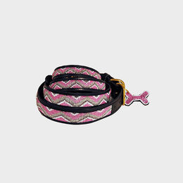Produktbild von African Rainbow Craft Hunde-Halsband Kabaka Pink groß 40-60cm