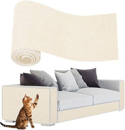 Agger Kratzmatte Katze Wand Kratzschutz Sofa Schutz Selbstklebende Kratzteppich, Kratzmatte Sofa Schutz DIY Krallen Katzen Teppich – Bild 1 von 5