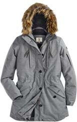 Produktbild von Aigle Damen Parka Tellydown HTR heather grey