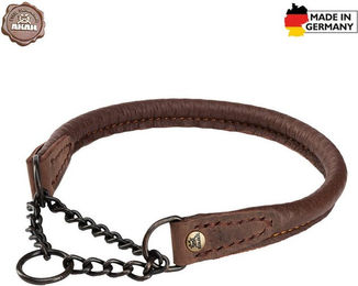 Produktbild von AKAH Hunde-Halsband AKAH Halsung aus Elchleder