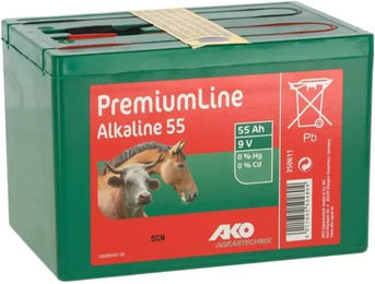 Produktbild von AKO Alkaline Batterie 9 V 55 Ah - 55 Stk.
