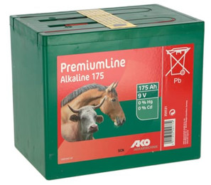 Produktbild von AKO Batterie Alkaline 9 V 175 Ah - 175 Stk.
