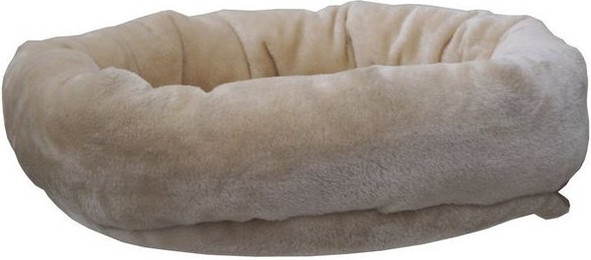 Produktbild von Aktiv Kat Kratzbaum Liegeebene mit Kuschelrand und Plüsch-Bezug Ø 45 cm - Creme