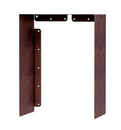 Alberts® U-Schutzdach für Futterhaus Rostbraun – Bild 1 von 4