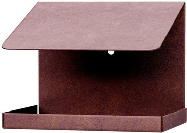 Produktbild von Alberts Vogelhäuschen Schrägdach aus Stahl