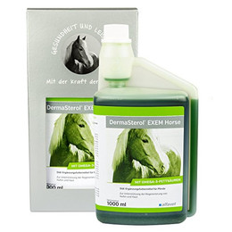 Produktbild von Alfavet DermaSterol EXEM Horse Diät-Ergänzungsfuttermittel - 1 l