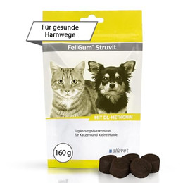 Produktbild von alfavet FeliGum Struvit Kaudrops - 160 g