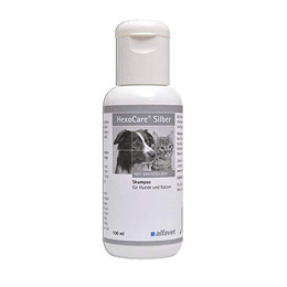 Produktbild von Alfavet HexoCare SilberShampoo Haut und Fell Reinigung für Hunde und Katzen - 100 ml