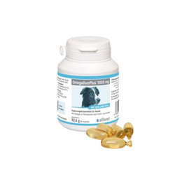 Produktbild von Alfavet OmegaDuoPlus 1000 mg Kapseln - 60 x 1000 mg