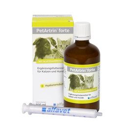 Produktbild von Alfavet PetArtrin forte Ergänzungsfuttermittel für Hunde und Katzen - 100 ml
