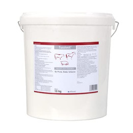 Produktbild von Alfavet Tussivet Pulver zum Eingeben für Pferd, Rind und Schwein bei Husten - 10 kg