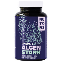 Produktbild von Algen Stark Vegane Omega-3 Softgelkapseln - 60 Stk.