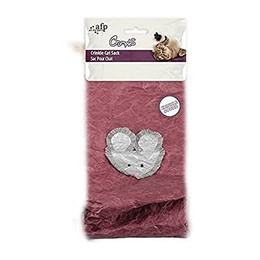 Produktbild von ALL FOR PAWS Tierkuscheltier Crumples Crinkle Cat Sack Purple - 200 g