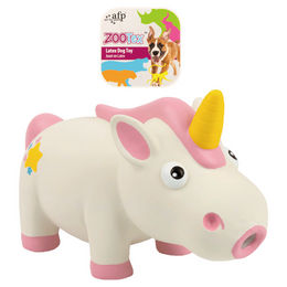 Produktbild von all for paws Tierquietschie Hundespielzeug Penelope Einhorn weiß
