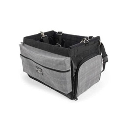 Produktbild von ALL FOR PAWS Travel Dog Fahrradtasche Delux mit Halterung - 3,5 kg