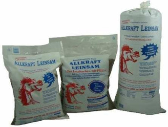 Produktbild von Allkraft Leinsamen Granulat Pferdefutter - 10 kg