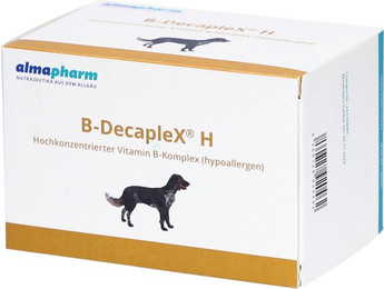 Produktbild von almapharm B-DecapleX H Vitamin B-Komplex für Hunde - 120 Stk.