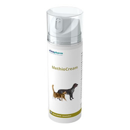 Produktbild von Almapharm MethioCream Ergänzungsfuttermittel für Hunde und Katzen - 150 ml