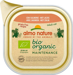 Almo Nature Bio Organic Maintenance - Lachs - 19 x 85 g – Bild 1 von 2