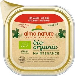 Almo Nature Bio Organic Maintenance - Rind - 19 x 85 g – Bild 1 von 2