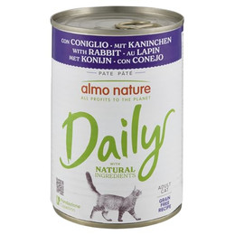 Produktbild von Almo Nature Daily Menu Kaninchen Nassfutter für Katzen - 6 x 400 g