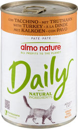 Almo Nature Daily Menu Katzenfutter - Dosen - Truthahn - 24 x 400 g – Bild 1 von 2