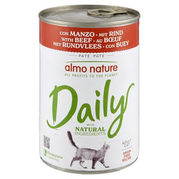 Produktbild von Almo Nature Daily Menu Rind Nassfutter für Katzen - 6 x 400 g