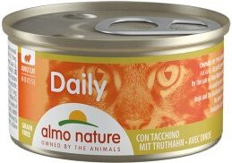 Produktbild von Almo Nature Daily Menu Truthahn Nassfutter für Katzen - 24 x 85 g