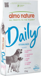 Produktbild von Almo Nature Daily Sterilised all Breeds Schwein & Reis - 12 kg