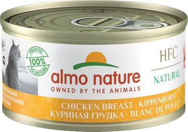 Almo Nature HFC 70 Natural Katzenfutter - Dosen - Hühnerbrust - 24 x 70 g – Bild 1 von 2