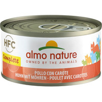 Produktbild von Almo Nature HFC Complete Huhn mit Möhren Katzennassfutter - 48 x 70 g