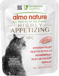 Produktbild von Almo Nature HFC Highly Appetizing 6 x 50 g - Hühnerfilet