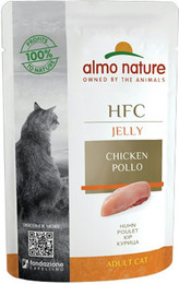 Produktbild von Almo Nature HFC Jelly 55g Beutel Katzennassfutter 24 x 55 Gramm Huhn