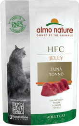 Produktbild von Almo Nature HFC Jelly 55g Beutel Katzennassfutter 24 x 55 Gramm Thunfisch