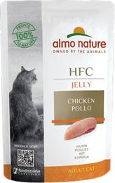 Almo Nature HFC Jelly Katzenfutter - Frischebeutel - Huhn - 24 x 55 g – Bild 1 von 2