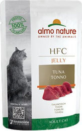 Almo Nature HFC Jelly Katzenfutter - Frischebeutel - Thunfisch - 24 x 55 g – Bild 1 von 2