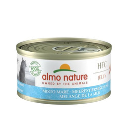Produktbild von Almo Nature HFC Jelly Katzenfutter Nass Meerestieremischung - 24 x 70 g