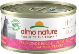 Almo Nature HFC Jelly Lachs und Huhn - 24 x 70 g – Bild 1 von 3