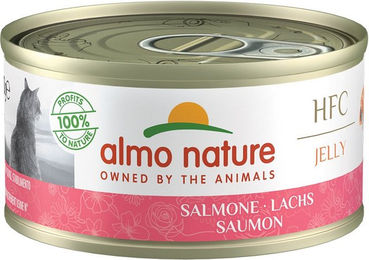 Almo Nature HFC Jelly Nassfutter Lachs - 6 x 70 g – Bild 1 von 7