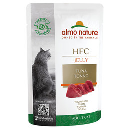 Produktbild von Almo Nature HFC Jelly Thunfisch - 24 x 55 g