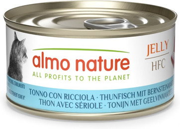 Produktbild von Almo Nature HFC Jelly Thunfisch mit Bernsteinmakrele - 6 x 70 g