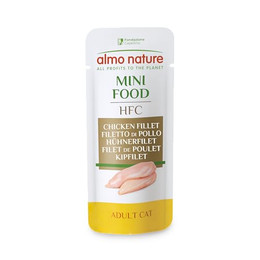 Produktbild von Almo Nature HFC Mini Food Nassfutter Hühnerfilet für Katzen - 3 g