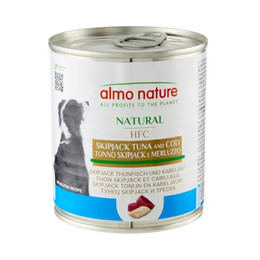 Produktbild von Almo Nature HFC Nassfutter mit Skip Jack Thunfisch und Kabeljau - 6 x 280 g