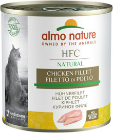 Produktbild von Almo Nature HFC Natural 280g Dose Katzennassfutter 12 x 280 Gramm Hühnerfilet