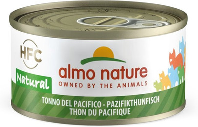 Produktbild von Almo Nature HFC Natural 70g Dose Katzennassfutter 24 x 70 Gramm Pazifikthunfisch