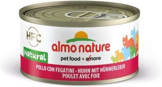 Produktbild von Almo Nature HFC Natural Huhn und Leber - 24 x 70 g