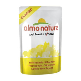 Produktbild von Almo Nature HFC Natural Hühnerfilet Pouch - 24 x 55 g