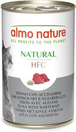 Produktbild von Almo Nature HFC Natural Thunfisch mit Jungsardellen - 6 x 140 g