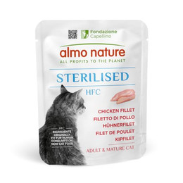 Produktbild von Almo Nature HFC Sterilised Hühnerfilet - 6 x 50 g
